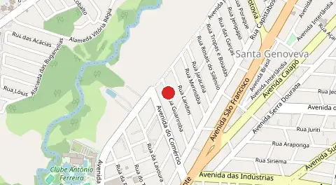 Mapa de Santa Genoveva
