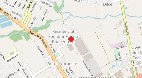 Mapa de Senador Albino Boa Ventura