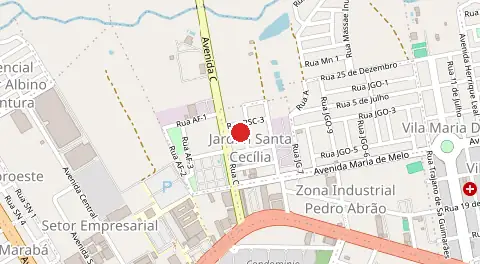 Mapa de Jardim Santa Cecilia