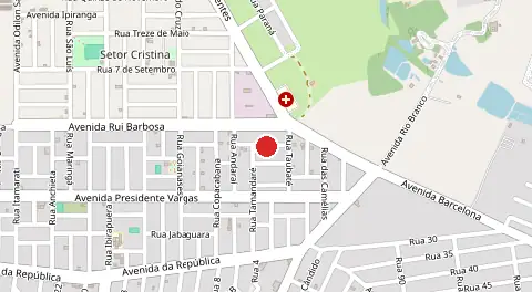 Mapa de Jardim Marista