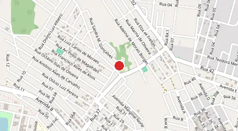 Mapa de Residencial Melk