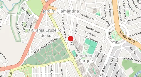 Mapa de Loteamento Panorama Park