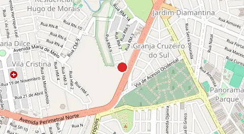 Mapa de Residencial Guarema