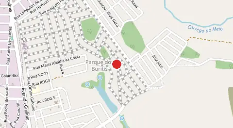 Mapa de Recanto das Garcas