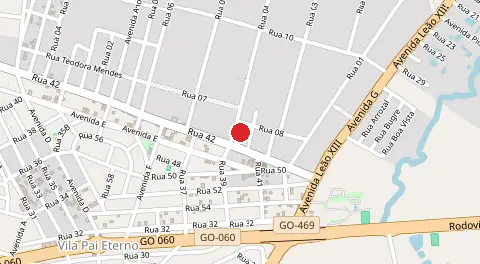 Mapa de Chácara Cristo Redentor
