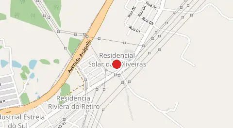 Mapa de Solar das Oliveiras