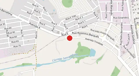 Mapa de Parque dos Buritis