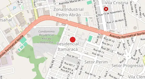 Mapa de Residencial Gran Valley