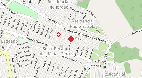 Mapa de Residencial Paulo Estrela