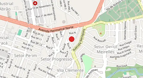 Mapa de Setor Progresso