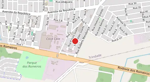 Mapa de Residencial Araguaia