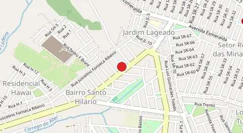 Mapa de Santo Hilario