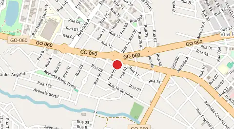Mapa de Setor Oeste