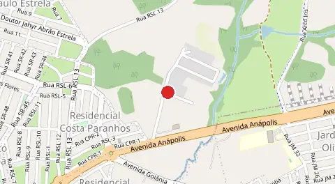Mapa de Condomínio Cidade Cooperativa