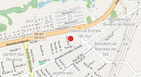 Mapa de Jardim das Oliveiras