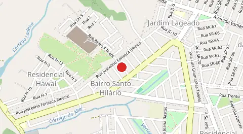 Mapa de Bairro Santo Hilario