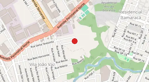 Mapa de Residencial Prive Capuava