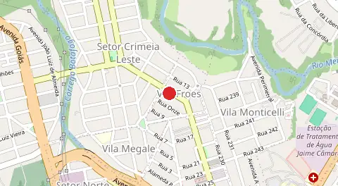 Mapa de Vila Froes