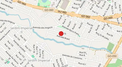 Mapa de Jardim Imperial Novo