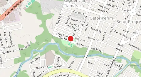 Mapa de Residencial Itamaraca