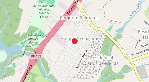 Mapa de Vila Santa Maria Conjunto Caicara