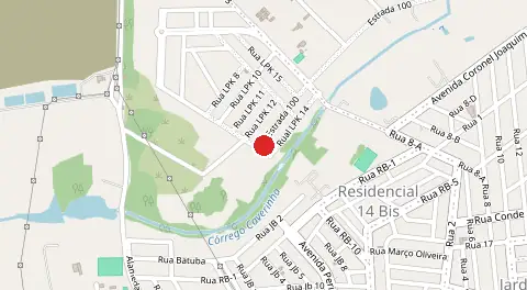 Mapa de Residencial London Park