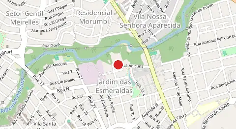 Mapa de Vila Fernandes