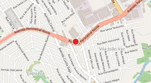 Mapa de Vila João Vaz
