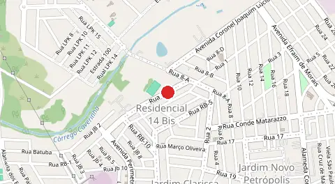Mapa de 14 Bis