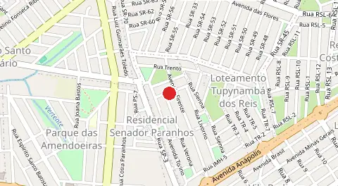 Mapa de Jardim Abaporu