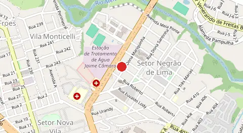 Mapa de Setor Negrao de Lima