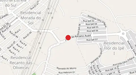 Mapa de Flor do Ipê