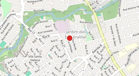 Mapa de Vila Viandeli