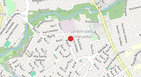 Mapa de Vila Jacare