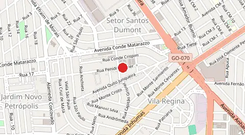 Mapa de Parque Industrial Paulista
