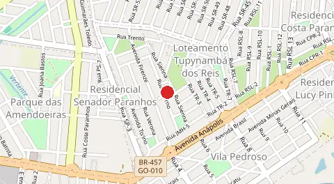 Mapa de Jardmim Abaporu