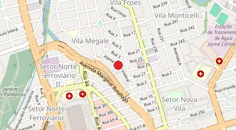 Mapa de Crimeia Leste