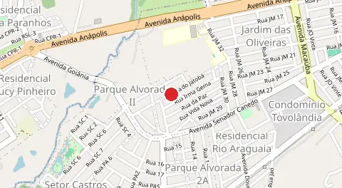 Mapa de Jardim Liberdade