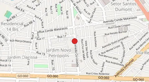 Mapa de Jardim Petropolis