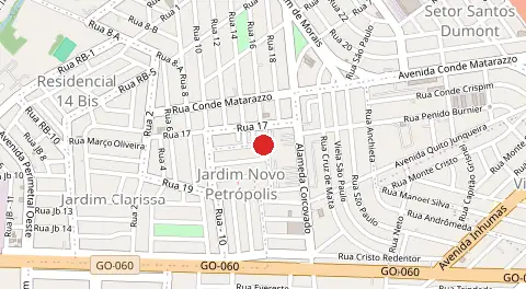Mapa de Jardim Nova Petropolis