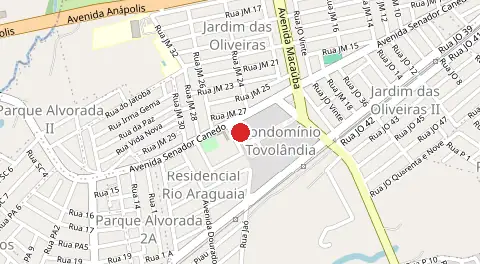 Mapa de Condomínio Tovolandia