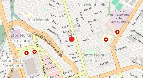 Mapa de Vila Jaragua