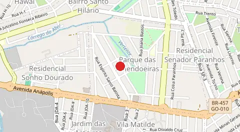 Mapa de Parque das Amendoeiras