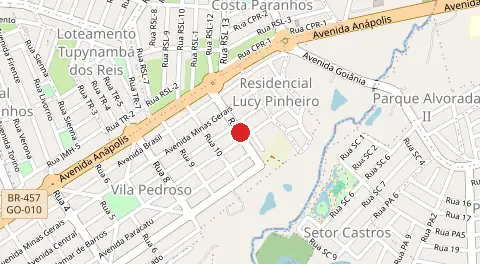 Mapa de Vila Pedroso Expansao