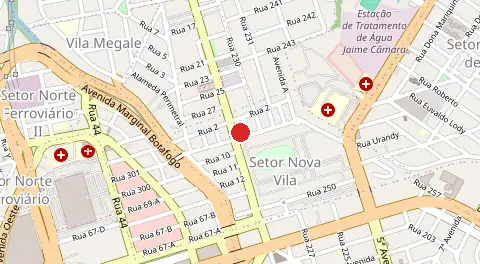 Mapa de Nova Vila