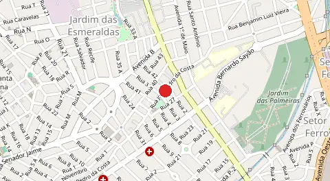 Mapa de Setor Centro Oeste
