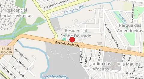 Mapa de Residencial Sonho Dourado