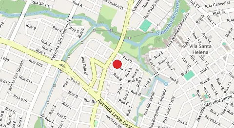 Mapa de Vila Santana