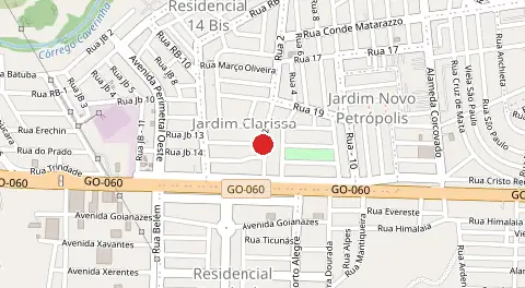 Mapa de Jardim Clarissa