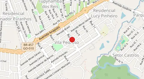 Mapa de Vila Pedroso